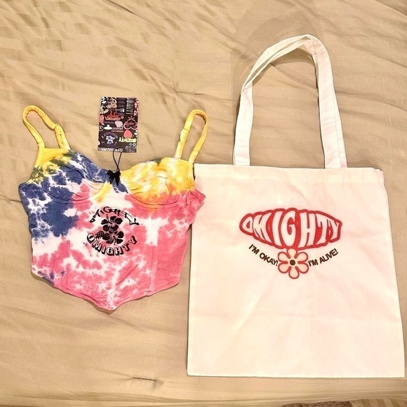 Dyed OMIGHTY Corset Top - Picture 2 of 7